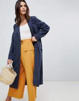 Thumbnail for your product : Vila double breasted trench coat