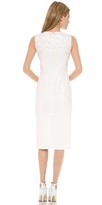 Thumbnail for your product : Monique Lhuillier Sheath Dress with Lucite Embroidery