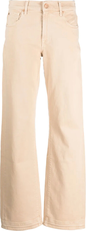 7 For All Mankind Tess straight-leg jeans