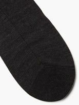 Thumbnail for your product : Falke No. 6 Merino-wool Blend Socks - Dark Grey