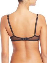 Thumbnail for your product : L'Agent by Agent Provocateur Grace Fringed Lace Demi Bra