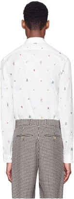 Gucci Symbols Oxford cotton Duke shirt