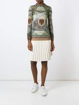 Thumbnail for your product : Jean Paul Gaultier Pre-Owned printed sheer sweater