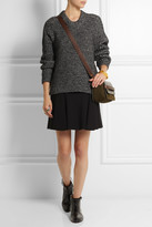 Thumbnail for your product : Jerome Dreyfuss Nicolas elaphe and suede shoulder bag