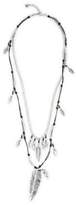 Thumbnail for your product : Uno de 50 Strut Silver and Leather Multi-Strand Necklace