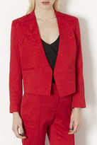 Thumbnail for your product : Topshop Embossed Tailored Jacket