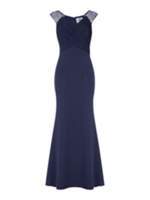 JS Collections V neck gown