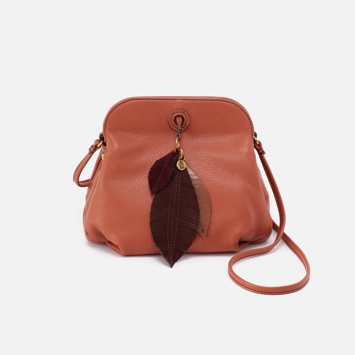 Hobo Birdy Crossbody in Pebbled Leather Apricot ShopStyle