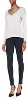 Thumbnail for your product : J Brand Jeans Maria High-Rise Skinny Jeans, Bluebird