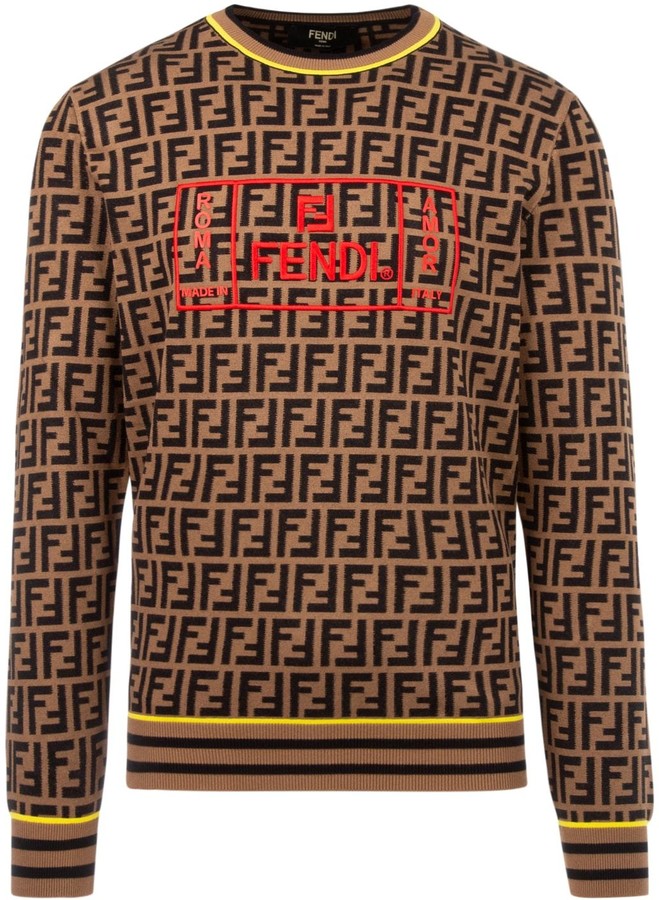 fendi monogram jumper