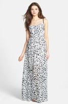 Thumbnail for your product : Betsey Johnson Print Knit Maxi Dress