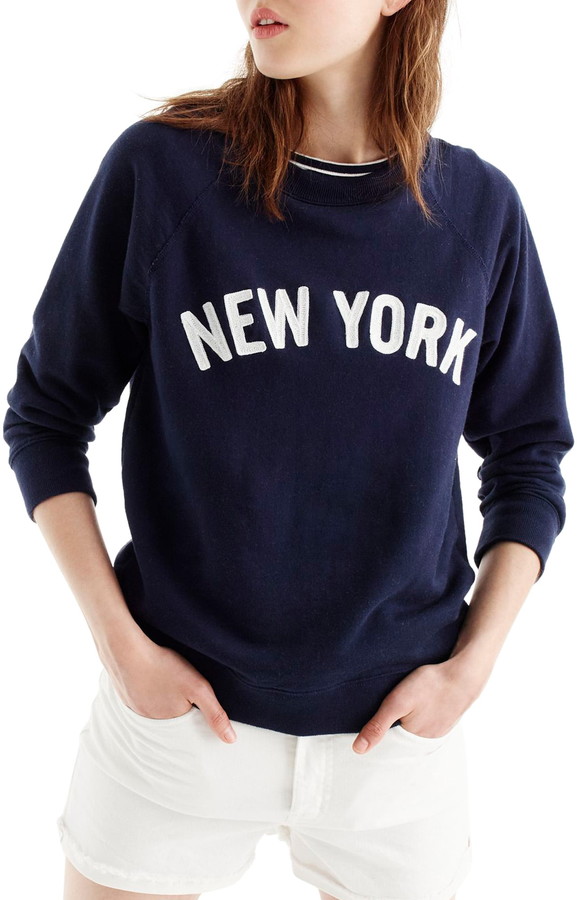 J.Crew New York Sweatshirt - ShopStyle