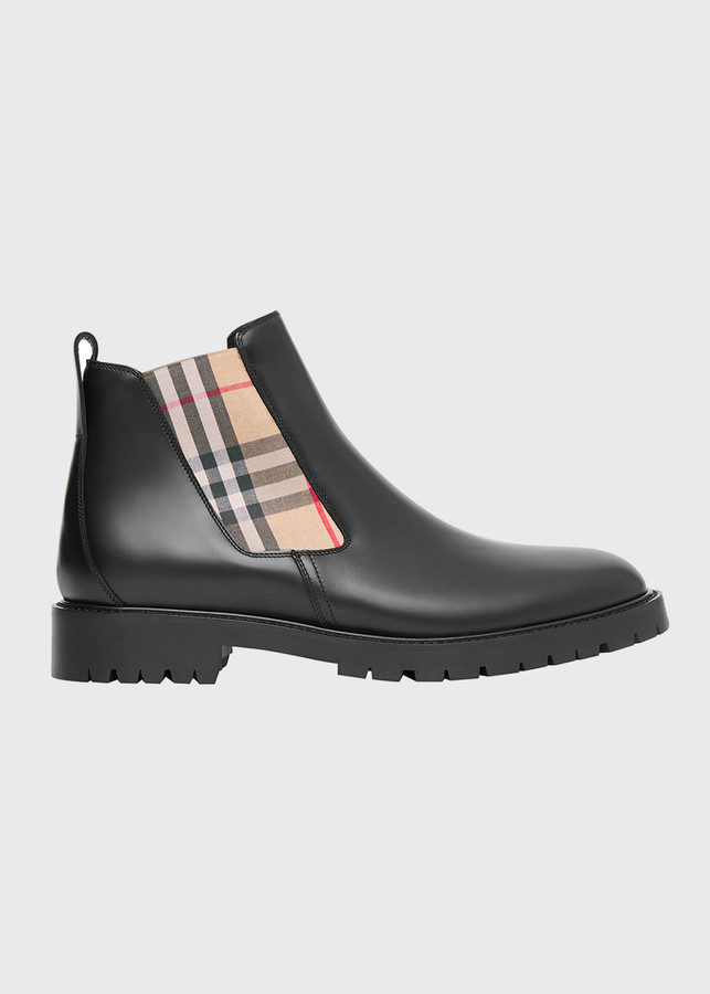 burberry boots mens