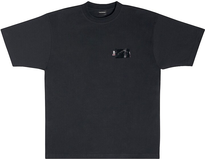 Balenciaga Black Gaffer T-Shirt