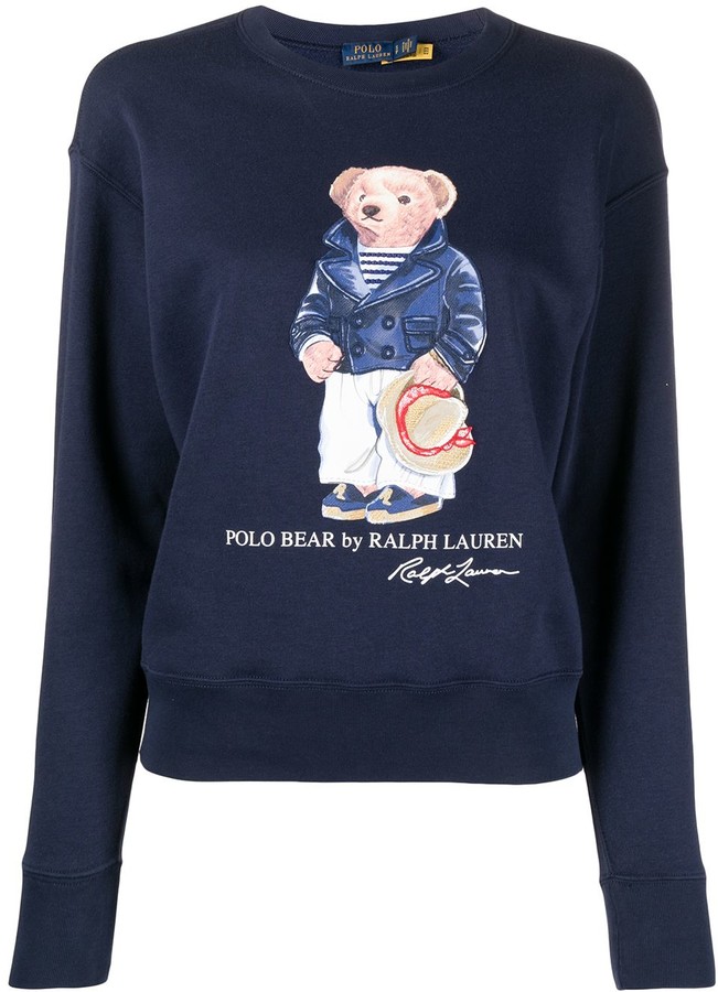white polo bear sweater