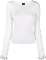 Thumbnail for your product : Pinko Ribbed Knit Jumper