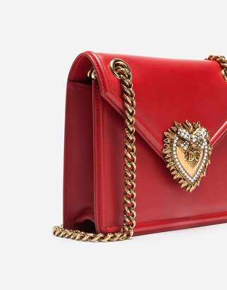 Dolce & Gabbana Medium Devotion bag in smooth calfskin leather