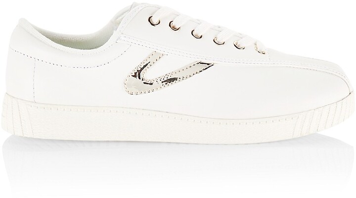 Tretorn Nylite Plus Leather Sneakers - ShopStyle
