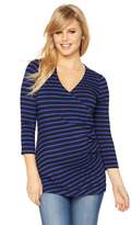 Thumbnail for your product : A Pea in the Pod Wrap Maternity Top