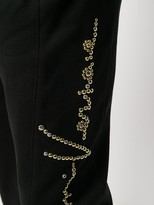 Thumbnail for your product : Versace studded Gianni track pants