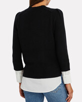 Thumbnail for your product : Brochu Walker Eton Layered Looker Crewneck Sweater
