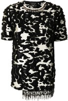 Thumbnail for your product : LANVIN Pre-Owned Crystal-Embellished Fringed Top