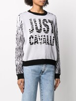 Thumbnail for your product : Just Cavalli Color-Block Intarsia Knit Jumper
