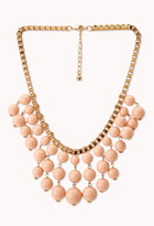 Thumbnail for your product : Forever 21 Standout Beaded Bib Necklace