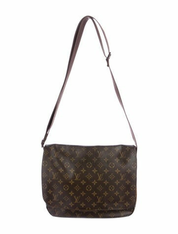 Louis Vuitton Monogram Abbesses Messenger Bag Brown ShopStyle