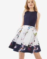 Thumbnail for your product : Ted Baker Tropical Oasis skater dress