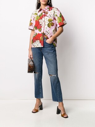Dolce & Gabbana Floral-Print Shirt