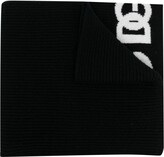 Thumbnail for your product : Dolce & Gabbana Children Logo Embroidered Scarf
