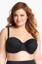 Thumbnail for your product : Elomi 'Isis' Bandeau Underwire Swim Bra (Plus Size)