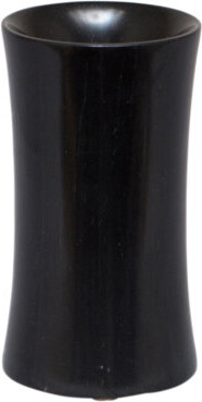 Designs by Marble Crafters Vinca Jet Black Marble Tumbler