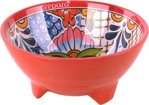 Prepara Taco Bowl,Red, 6 Inch