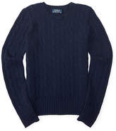 Thumbnail for your product : Ralph Lauren Classic Cable Cashmere Sweater