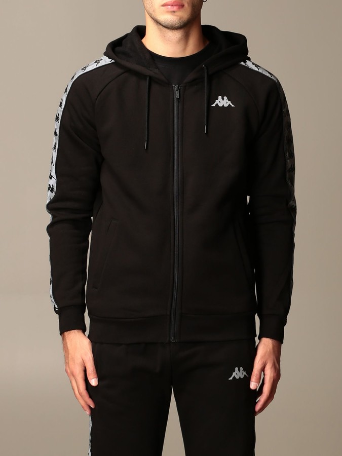 black kappa hoodie mens