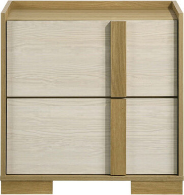 Everly Quinn Lincoln 2-Drawer Nightstand
