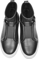 Thumbnail for your product : Pierre Hardy Slider Fusion Black Neoprene and Leather Sneaker