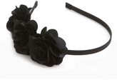 Thumbnail for your product : Natasha Accessories Triple-Rosette Skinny Headband