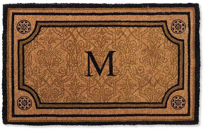 Frontgate Cambria Monogrammed Coco Door Mat - ShopStyle Outdoor Rugs