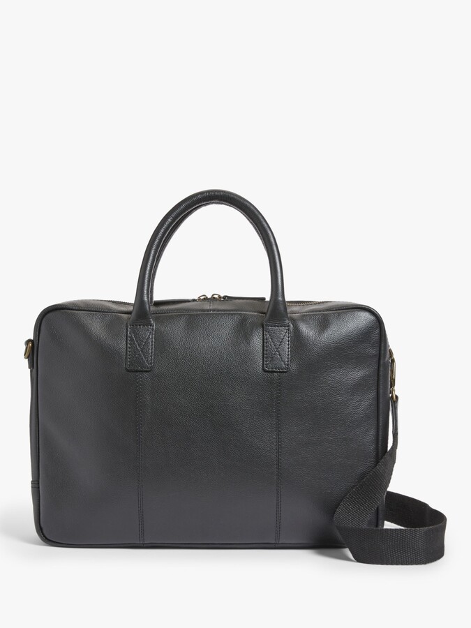 john lewis mens leather holdall