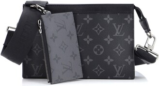Louis Vuitton Gaston Wearable Wallet Monogram Eclipse Canvas - ShopStyle