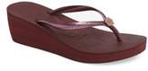 Thumbnail for your product : Havaianas Poem Wedge Flip Flop