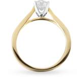 Thumbnail for your product : Goldsmiths Solitaire Brilliant Cut 0.70 Carat Diamond Ring Set In 18 Carat Yellow Gold