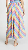 Thumbnail for your product : MDS Stripes Button Front Skirt