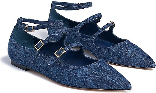 Marion Parke Women's Denim Francine Flat