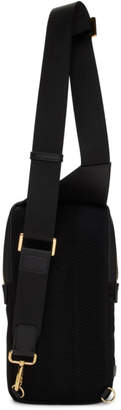 Fendi Black Bag Bugs One-Shoulder Backpack