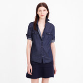 Thumbnail for your product : J.Crew Keeper chambray shirt in dark rinse