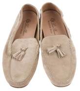 Thumbnail for your product : Loro Piana Suede Tassel Loafers